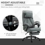 Massage Office Chair with 2-Point Vibration Pillow USB Power 360� Swivel Wheels