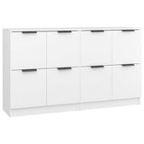 Sideboards 2 pcs White 60x30x70 cm Engineered Wood