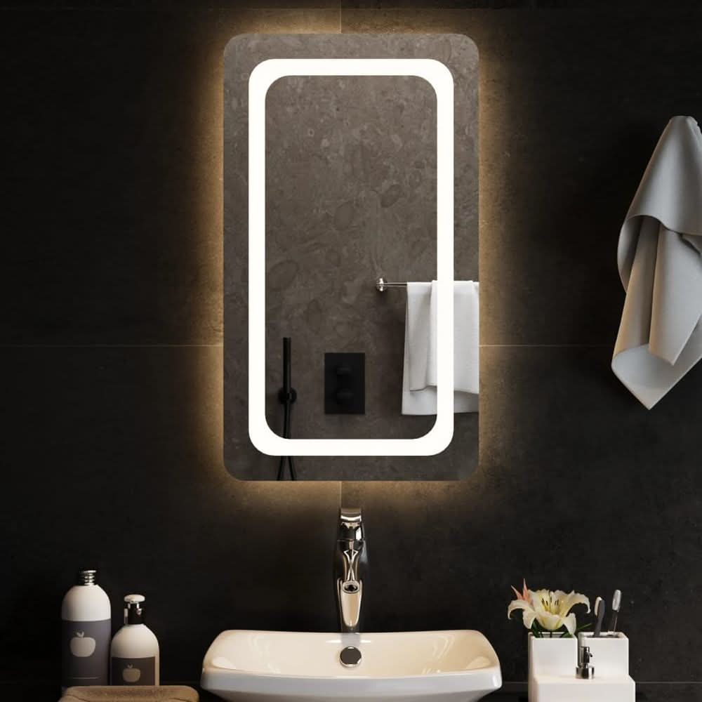 LED Bathroom Mirror 20x40 cm