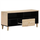 TV Cabinet 100x33x46 cm Solid Wood Mango