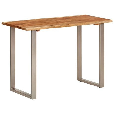 Dining Table 110x50x76 cm Solid Wood Acacia