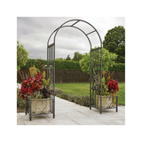 Huntingdon Ornamental Arch with Planters