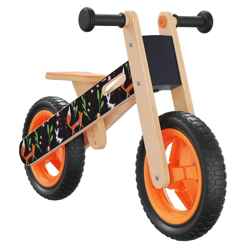 Balance Bike for Children Orange Printed