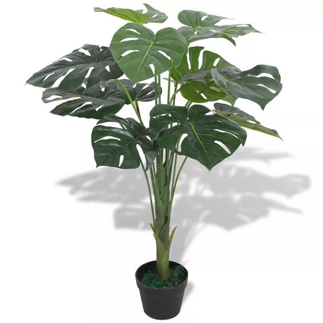 Artificial Monstera Plant with Pot 130 cm Green