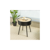 Lift Top Round Side Table