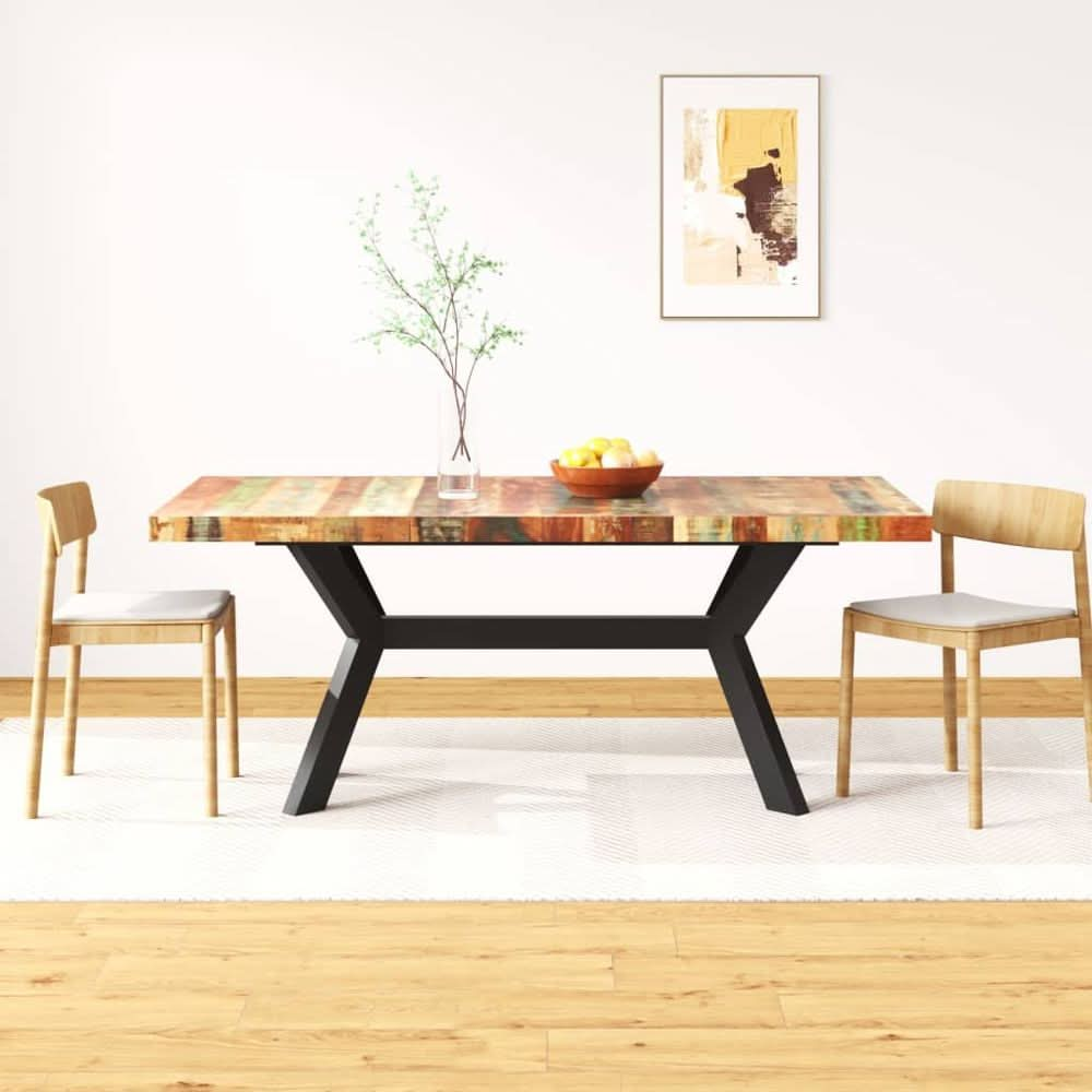 Dining Table 200x100x75 cm Solid Mango Wood