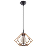 Pendant lamp wood Pompelmo Scandinavian Design E27