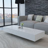 Coffee Table High Gloss Grey 115x55x31 cm MDF