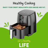 Domestic King 4L Air Fryer With Free Recipe Book- DK18056