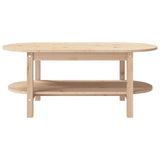 Coffee Table 110x55x45 cm Solid Wood Pine