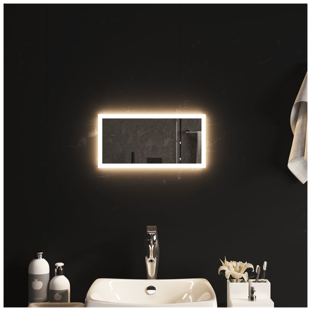 LED Bathroom Mirror 20x40 cm