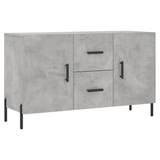 Sideboard Concrete Grey 100x36x60 cm Engineered Wood