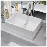 Basin Ceramic White 41x30x12 cm