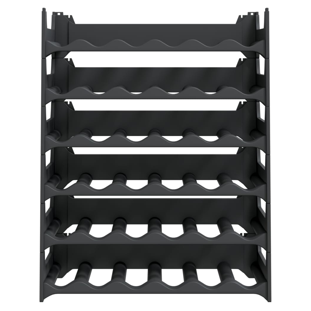 Wine Rack for 36 Bottles PP Stackable