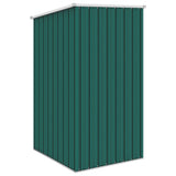 Garden Shed Green 87x98x159 cm Galvanised Steel