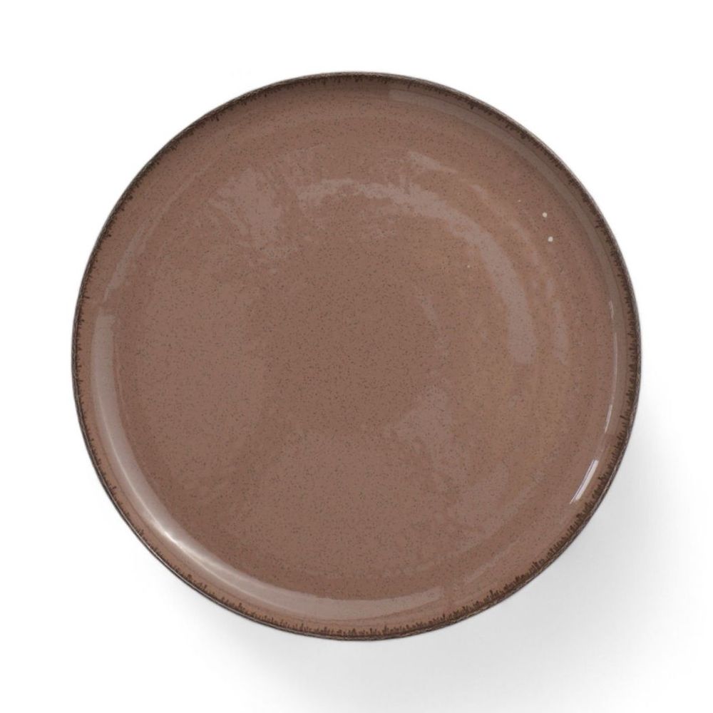 Dinner Plate 24 cm Brown