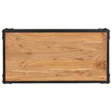 Coffee Table 90x45x35 cm Solid Acacia Wood