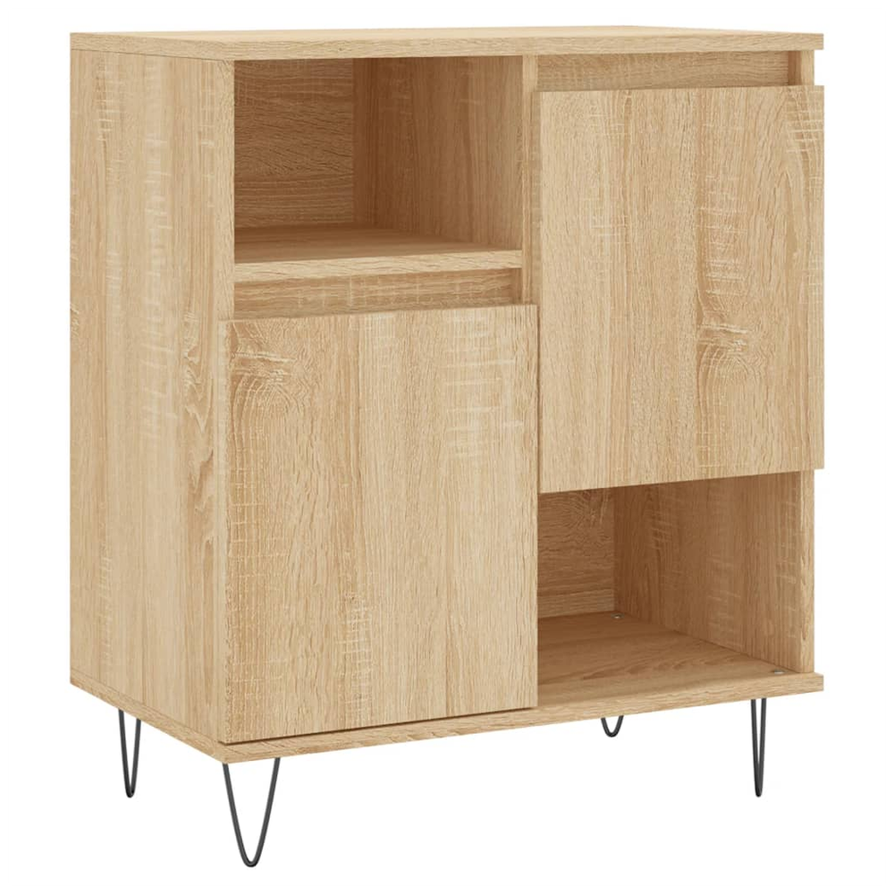 Sideboards 3 pcs Sonoma Oak Engineered Wood