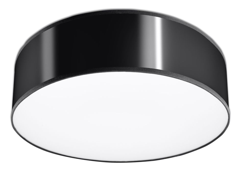 Ceiling Lamp ARENA 35 Black Round Shape Loft Design LED E27