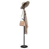 Coat Stand Black 175 cm Powder-coated Iron