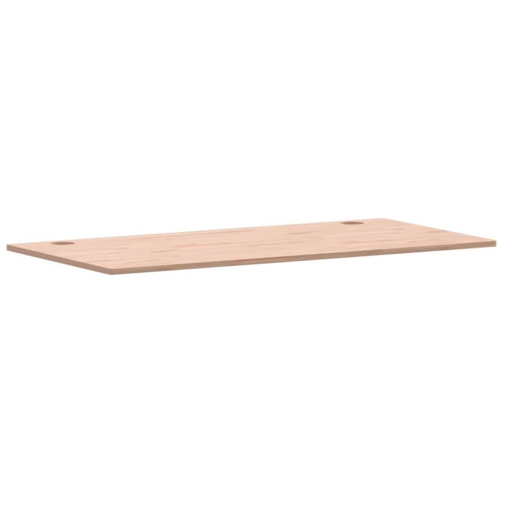 Desk Top 110x55x1.5 cm Solid Wood Beech