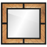 Bathroom Mirror 60x1x55 cm Solid Wood Acacia