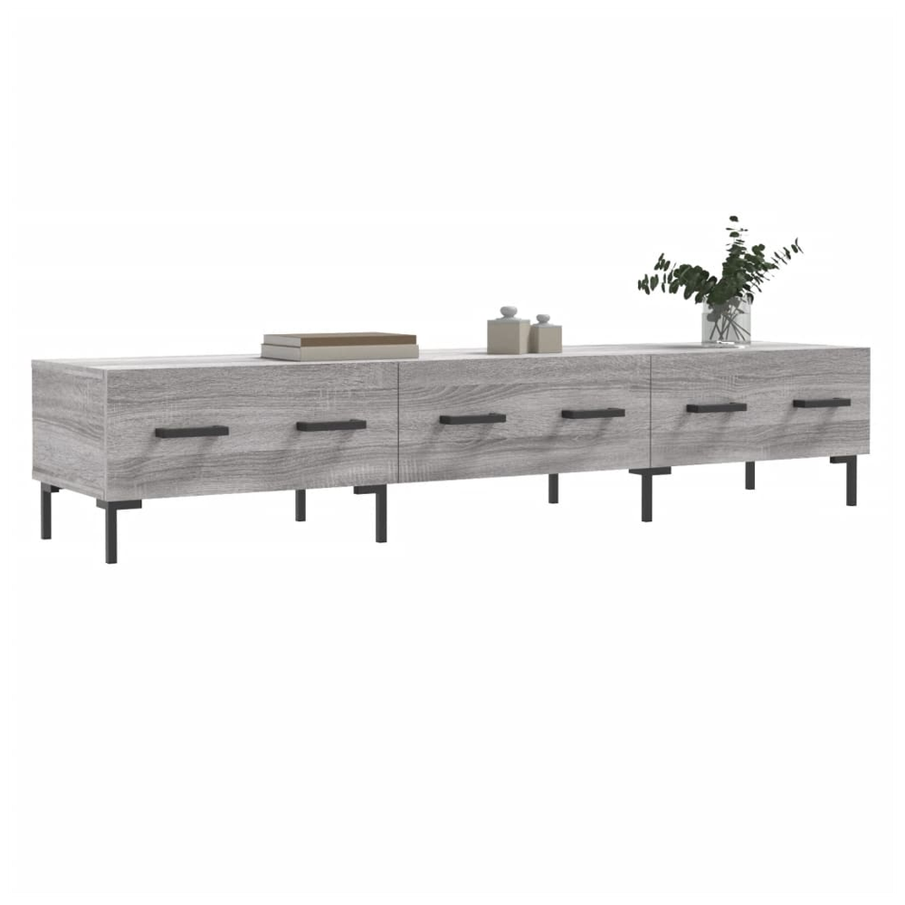 TV Cabinet Grey Sonoma 150x36x30 cm Engineered Wood