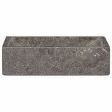 Sink Grey 45x30x12 cm Marble