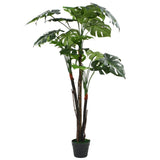 Artificial Monstera Plant with Pot 130 cm Green