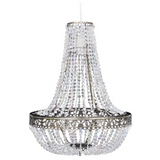 Crystal Pendant Chandelier 22,5 x 30,5 cm