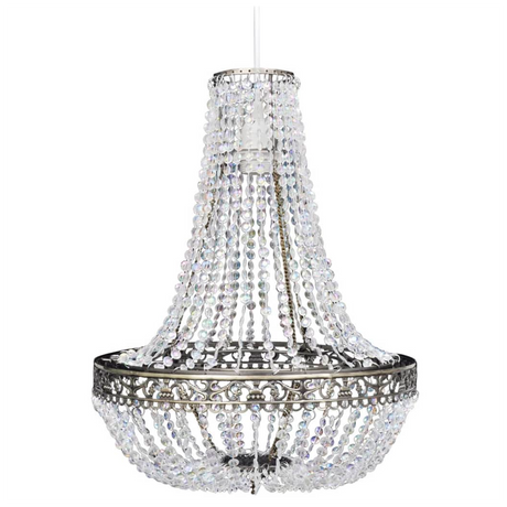 Crystal Pendant Chandelier 22,5 x 30,5 cm