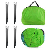 Jungle Play Tent Portable Foldable Green Pop Up Garden Playhouse Tent