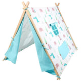 SOKA Camping Countryside Teepee Tent Foldable Play Tent Tipi Canvas for Kids