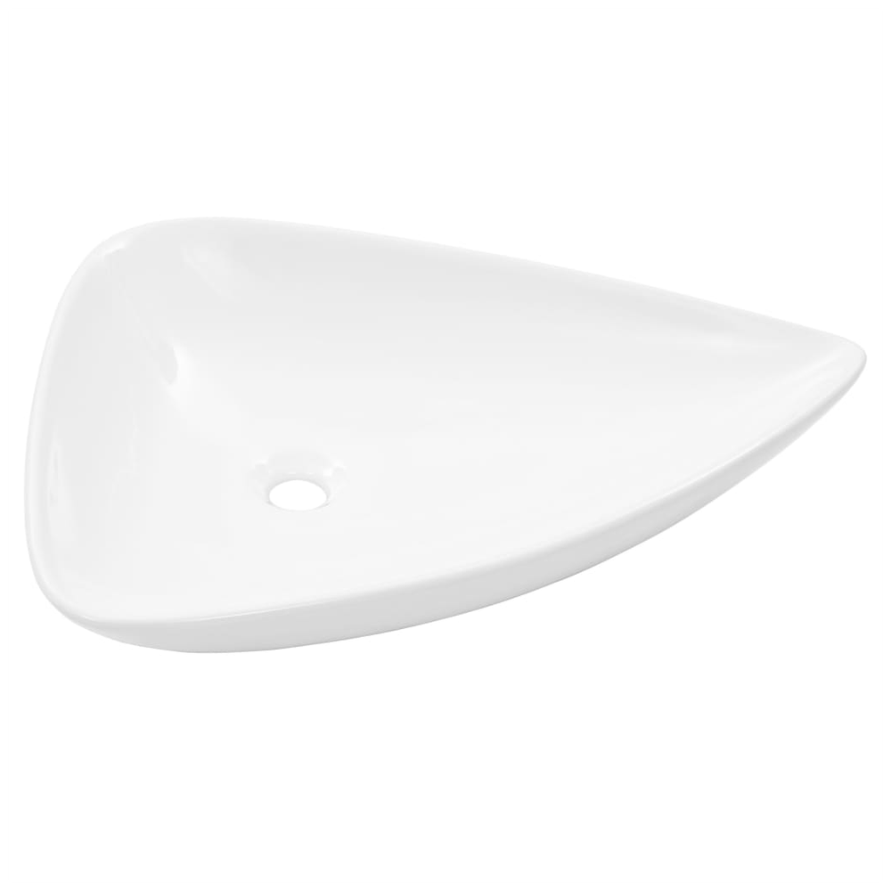 Basin Ceramic White Triangle 645x455x115 mm