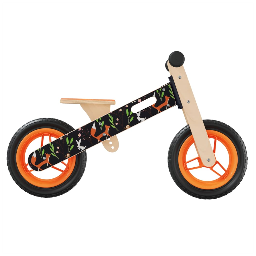 Balance Bike for Children Orange Printed