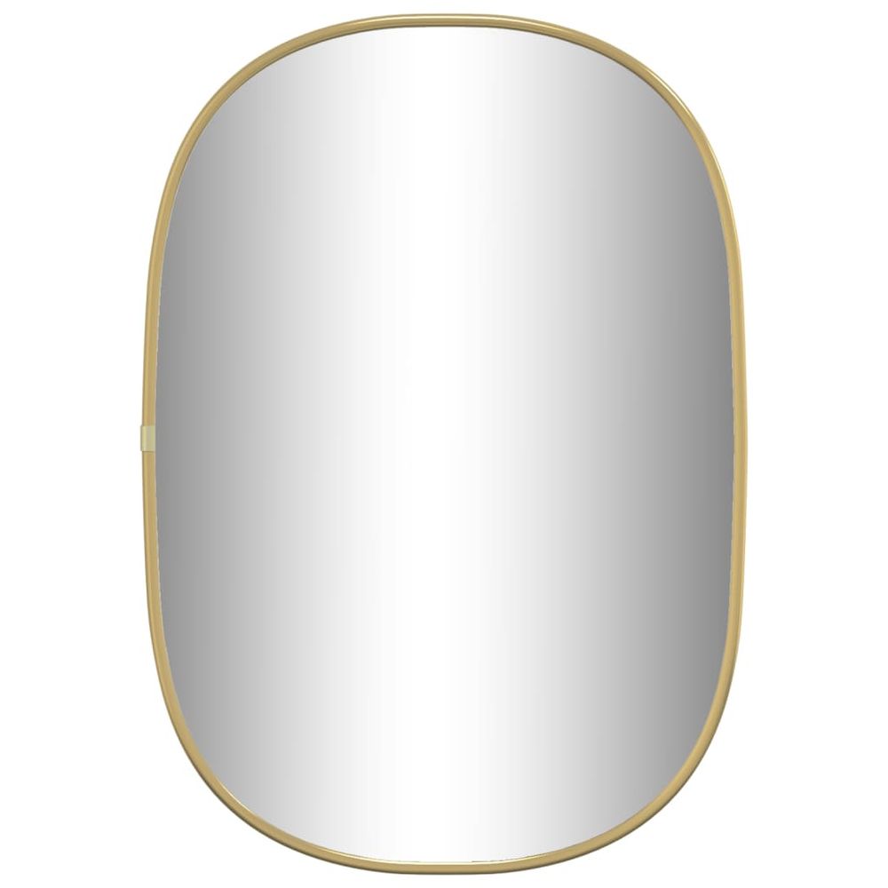 Wall Mirror Gold 50x35 cm