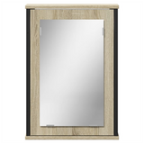 Bathroom Mirror Cabinet Sonoma Oak 42x12x60 cm Engineered Wood