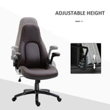 PU Leather Office Chair High Back Swivel Office Chair with Adjustable Height