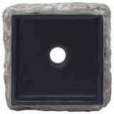 Sink Black 30x30x13 cm Marble