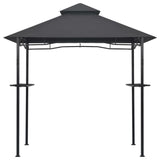 BBQ Gazebo 240x150x255 cm Anthracite Steel