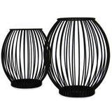 Cage Candle Holders - Set of 2 | M&W