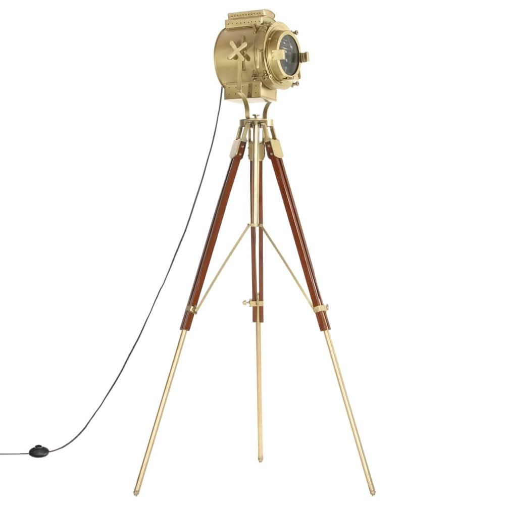 Tripod Floor Lamp Solid Mango Wood 193 cm