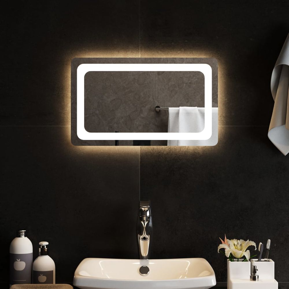 LED Bathroom Mirror 20x40 cm