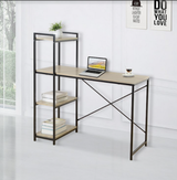 Home Study Desk with Both Side Shelf- TAVOLO