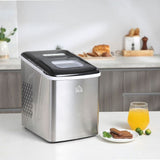 Ice Maker Machine Portable Counter Top Ice Cube Maker for Home Black