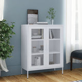 Storage Cabinet Olive Green 80x35x101.5 cm Steel