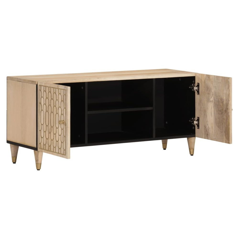 TV Cabinet 105x33x46 cm Solid Wood Mango