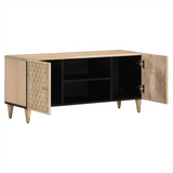 TV Cabinet 105x33x46 cm Solid Wood Mango