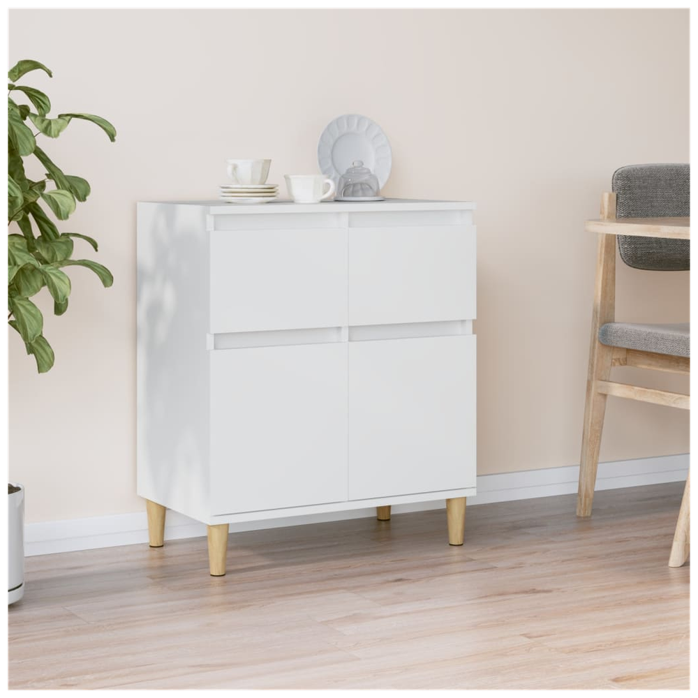 Sideboard White 60x35x70 cm Engineered Wood