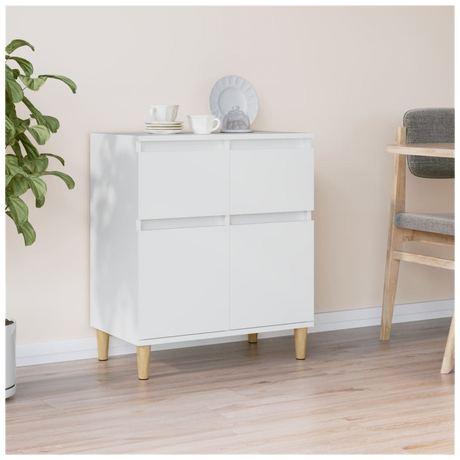 Sideboard White 60x35x70 cm Engineered Wood